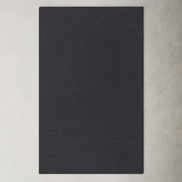 AllModern Crowe Wool Charcoal Gray Area Rug & Reviews Wayfair